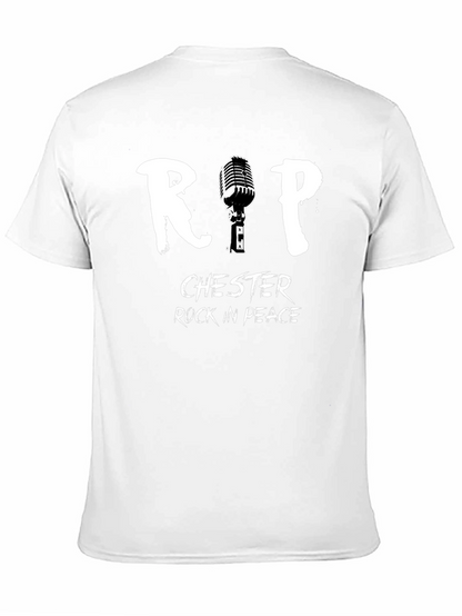 Camiseta Negra Homenaje Chester Bennington