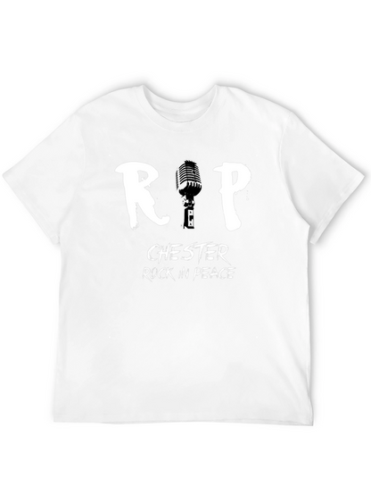 Camiseta Negra Homenaje Chester Bennington