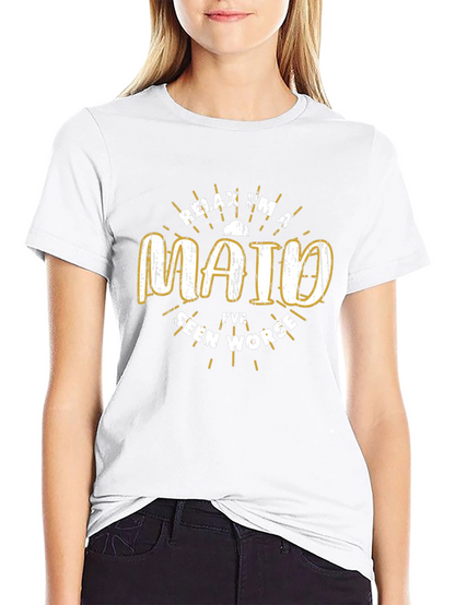 Camiseta Negra con Diseño Relax Im a Maid