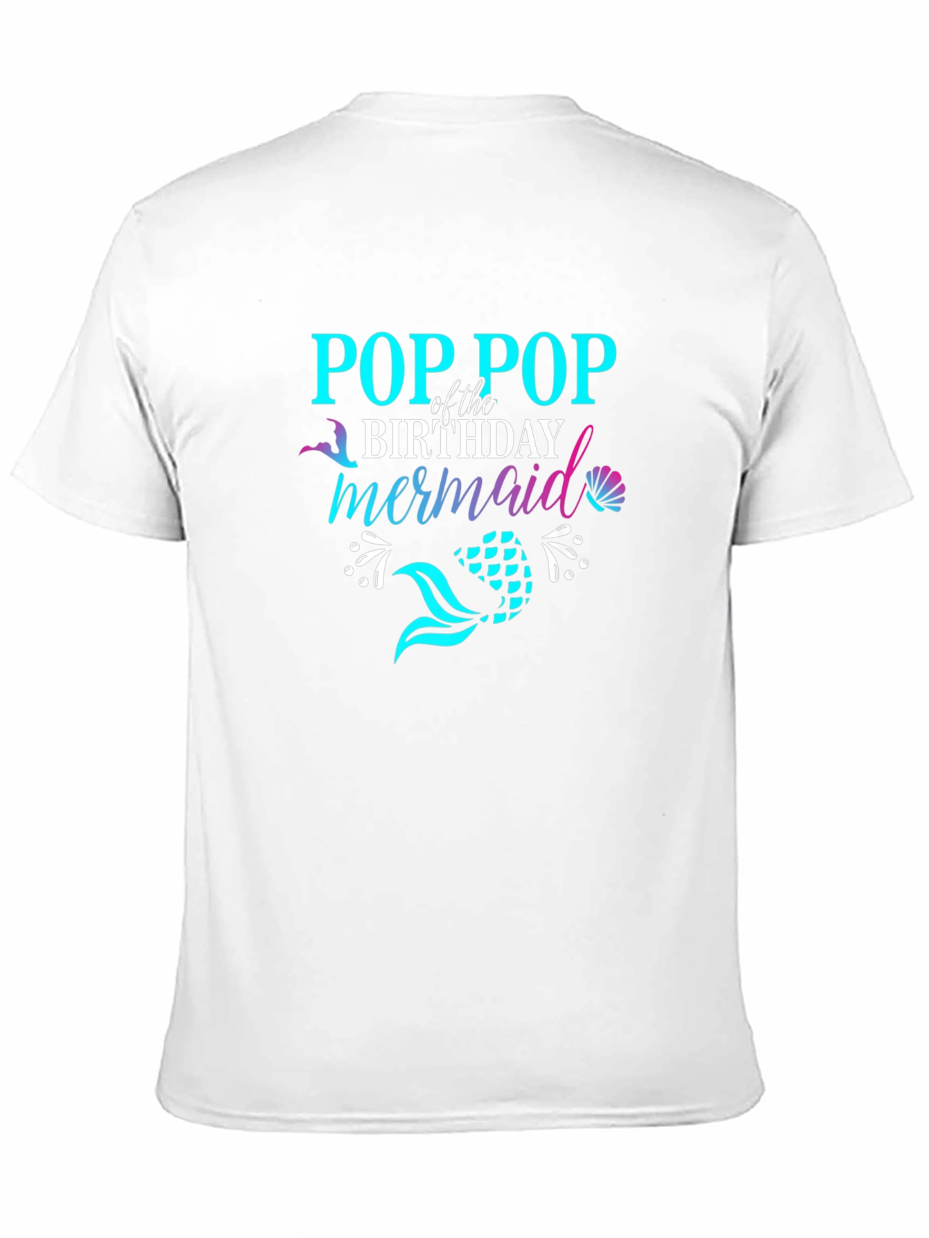 Camiseta Negra Pop Pop Mermaid
