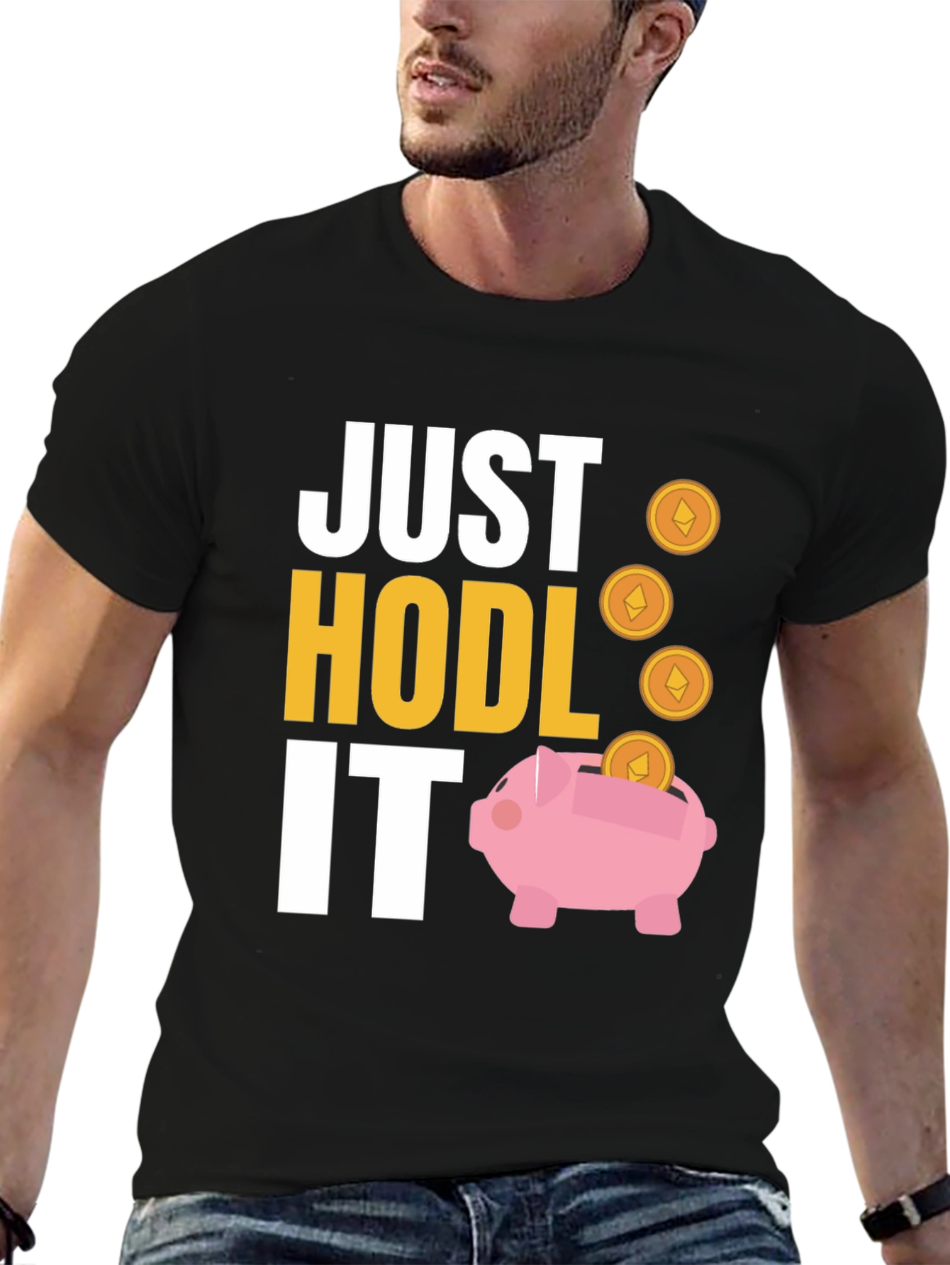 Camiseta Just Hodl It Cripto Inversión