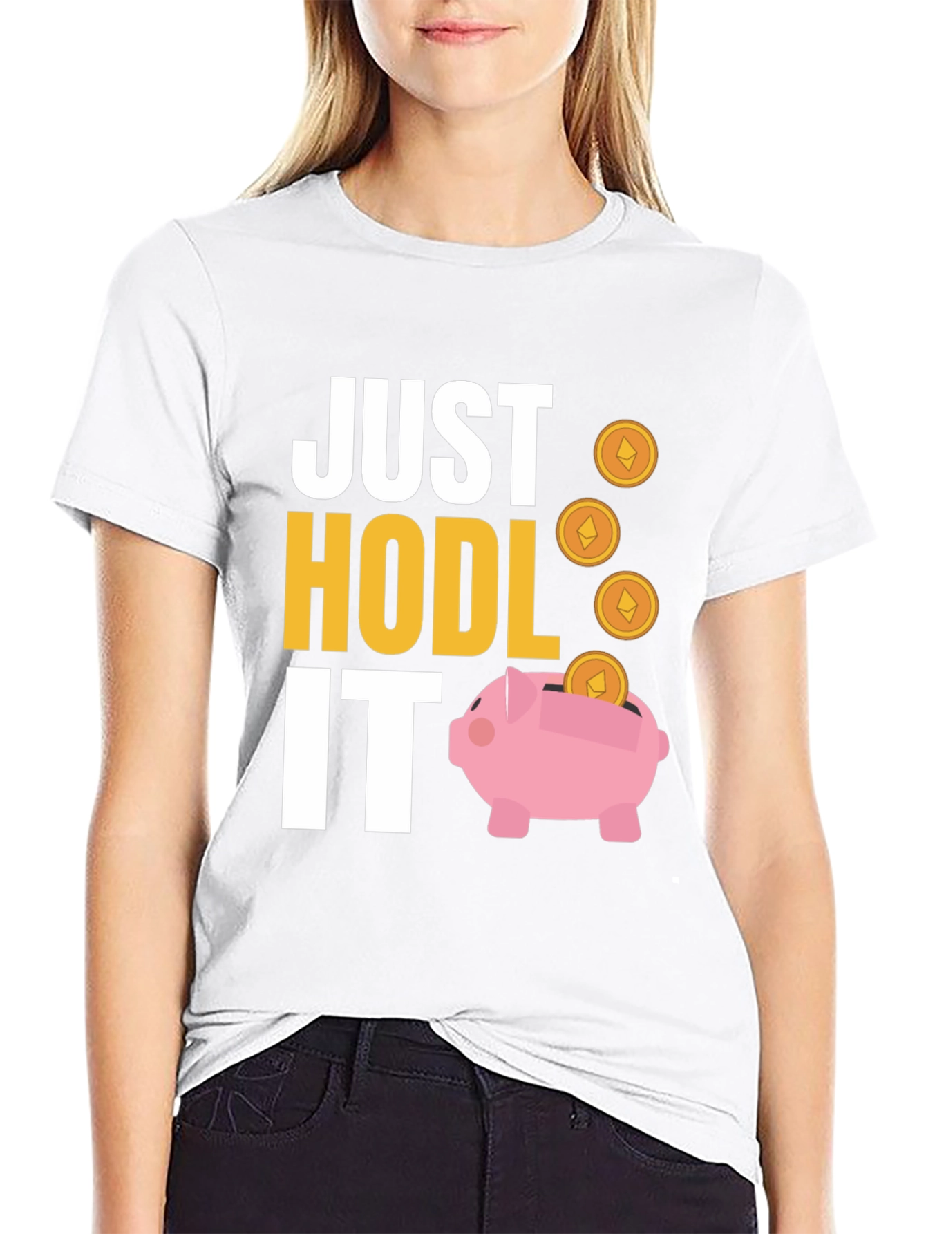Camiseta Just Hodl It Cripto Inversión