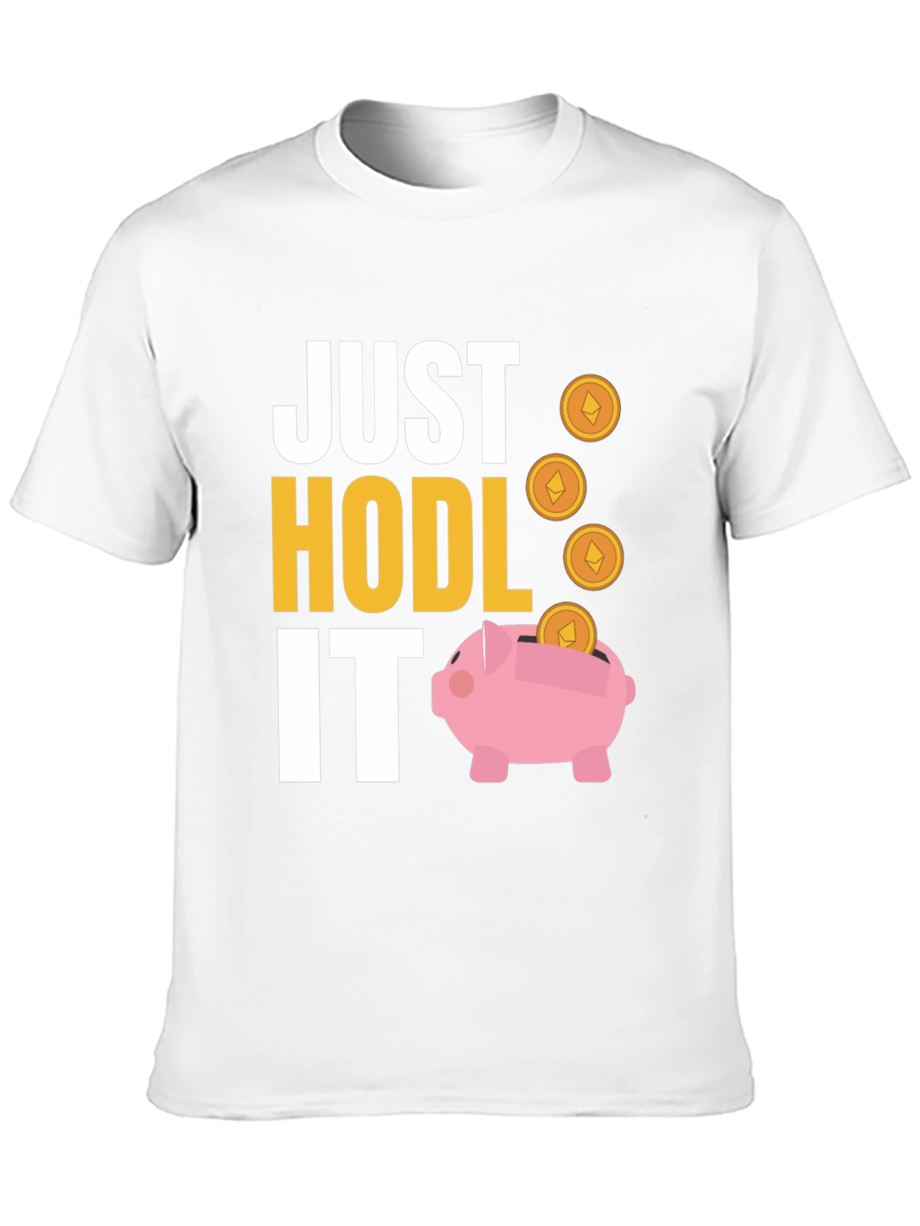 Camiseta Just Hodl It Cripto Inversión