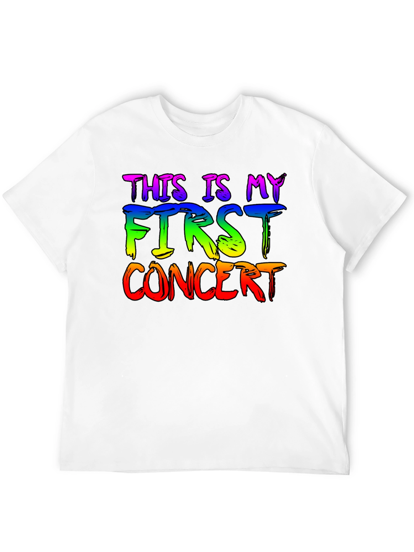 Camiseta Negra Mi Primer Concierto LGBT