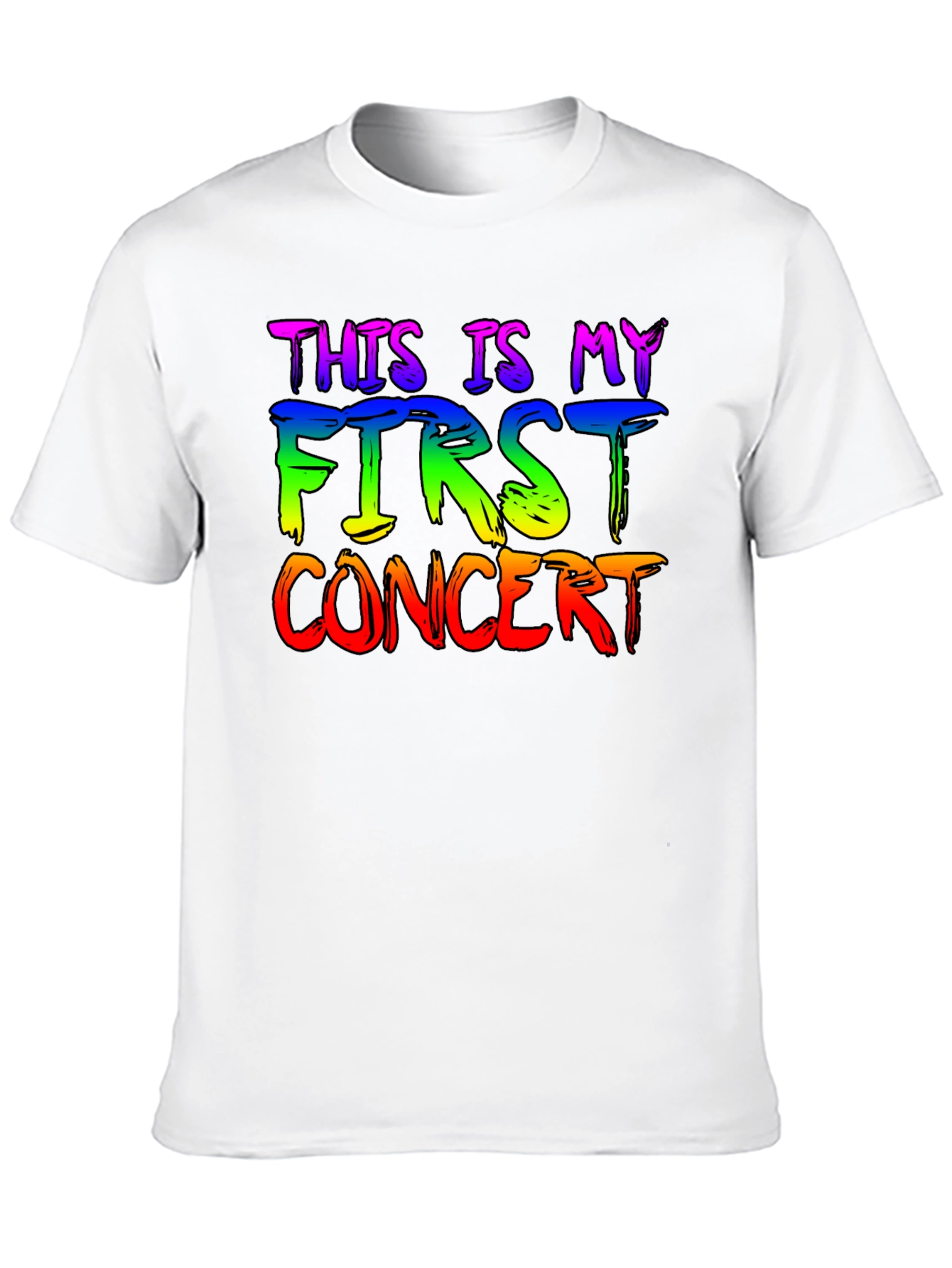 Camiseta Negra Mi Primer Concierto LGBT