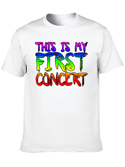 Camiseta Negra Mi Primer Concierto LGBT