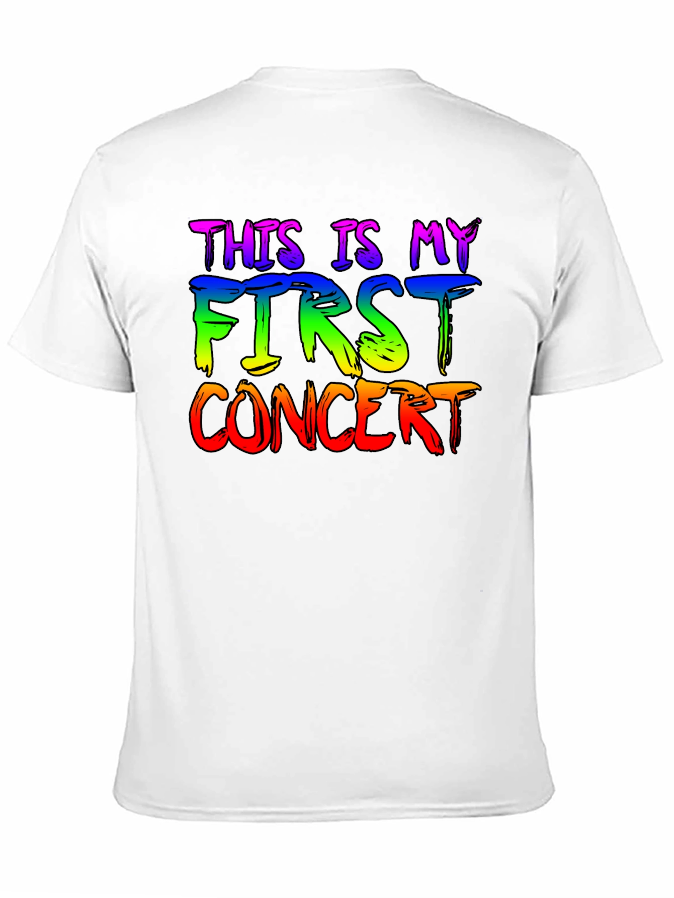 Camiseta Negra Mi Primer Concierto LGBT