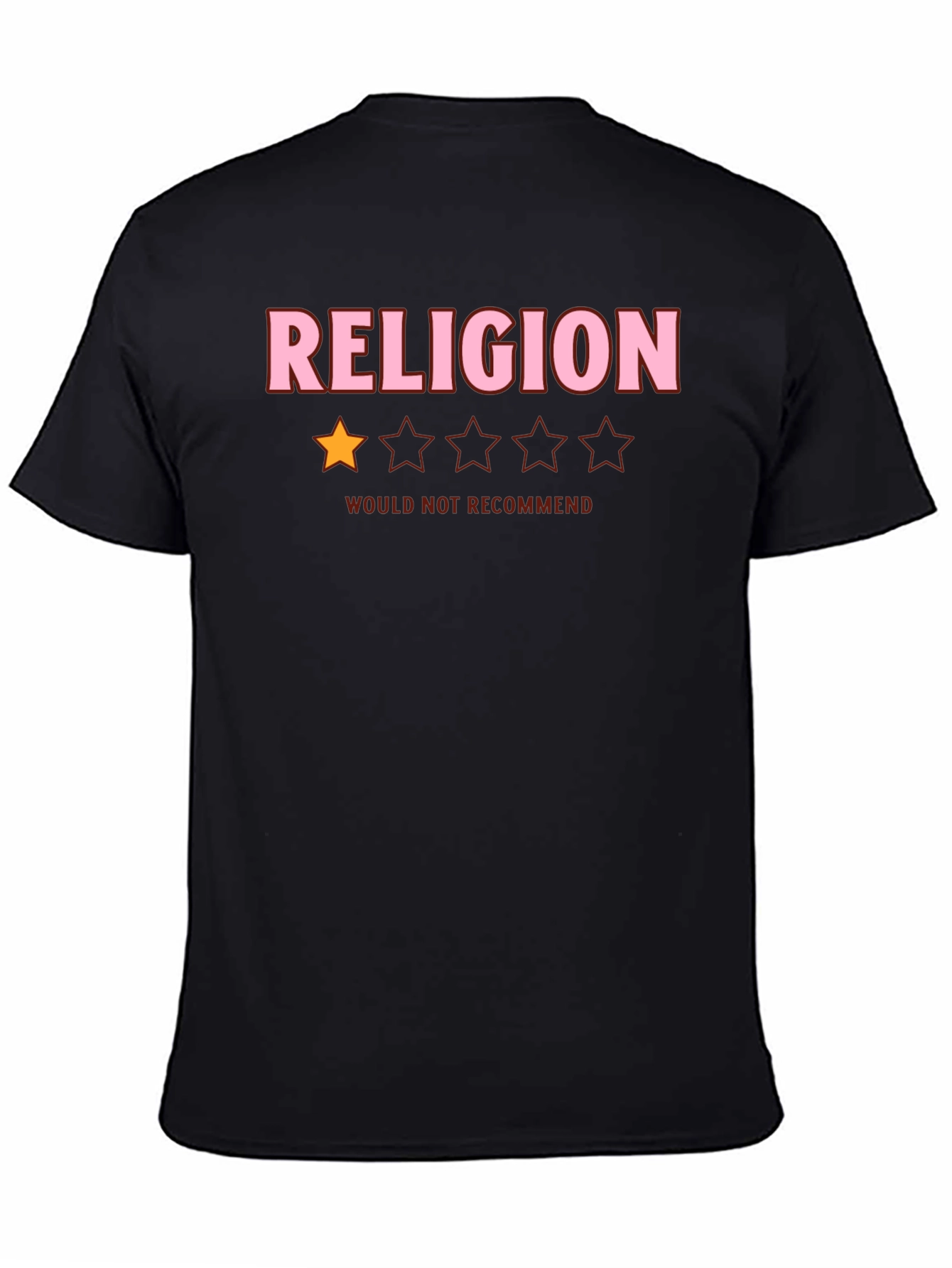 Camiseta Anti-Religión: No Recomendada