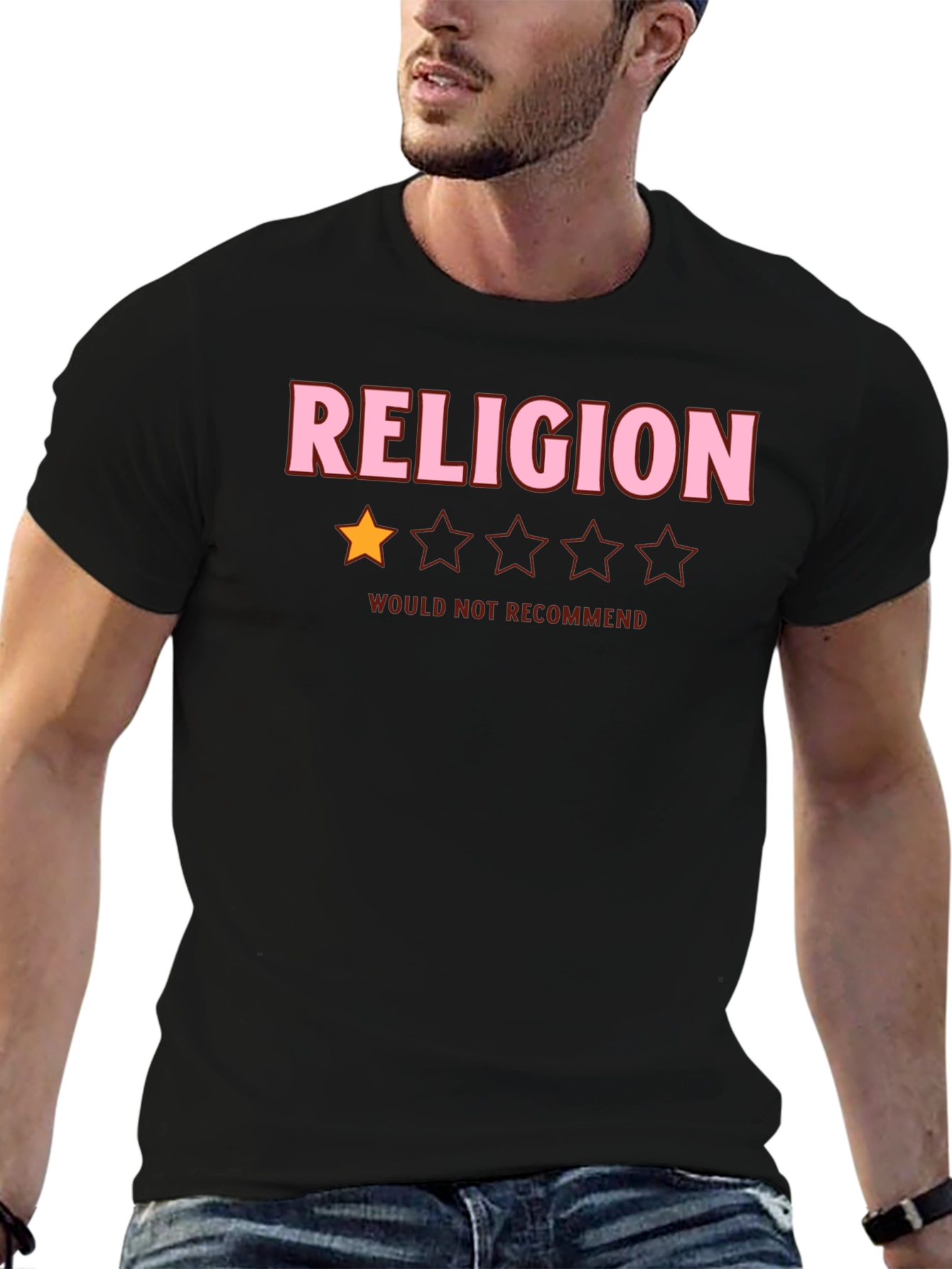 Camiseta Anti-Religión: No Recomendada