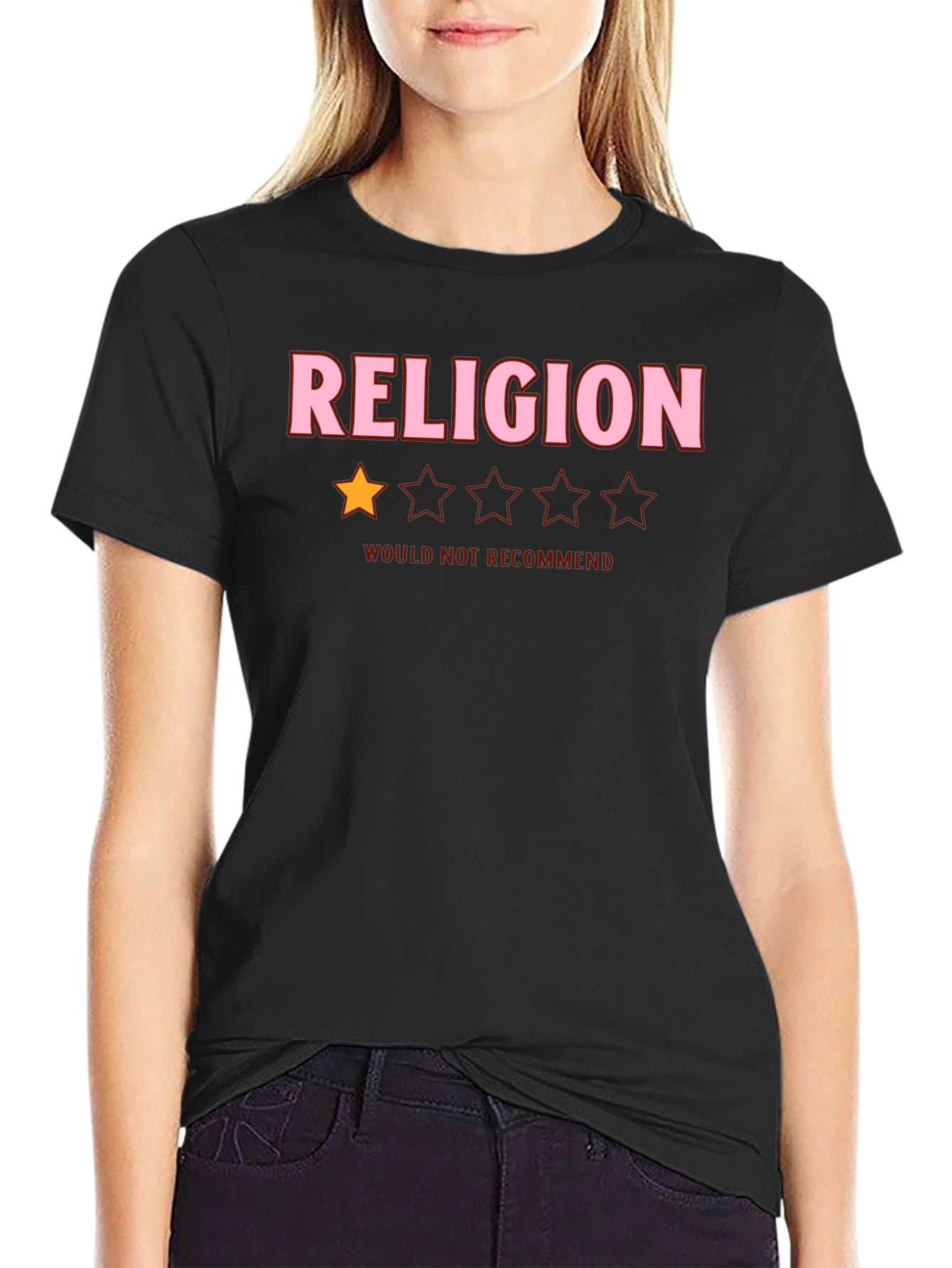 Camiseta Anti-Religión: No Recomendada