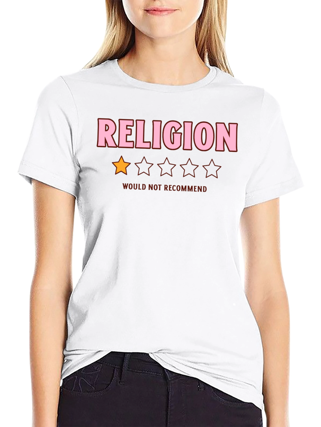 Camiseta Anti-Religión: No Recomendada