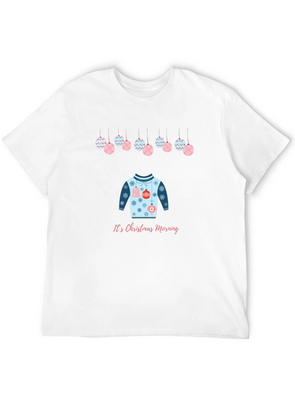 Camiseta Navideña Es Mañana de Navidad