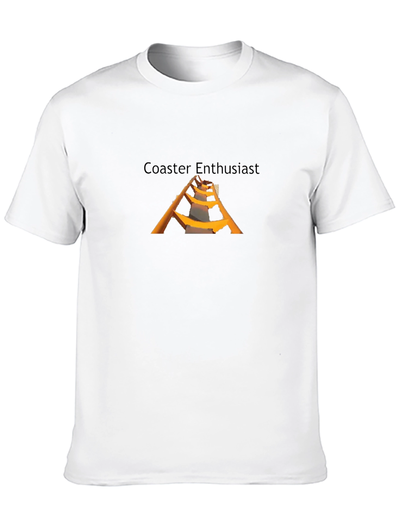 Camiseta Negra Coaster Enthusiast
