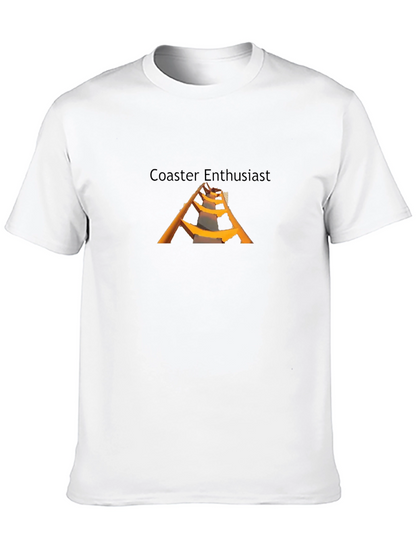 Camiseta Negra Coaster Enthusiast