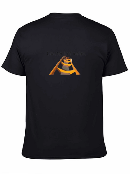 Camiseta Negra Coaster Enthusiast