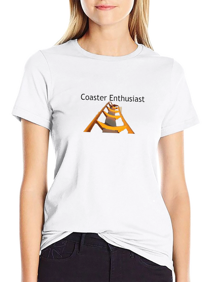 Camiseta Negra Coaster Enthusiast