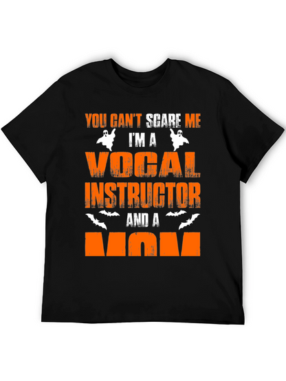 Camiseta Halloween Instructora Vocal y Mamá