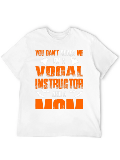 Camiseta Halloween Instructora Vocal y Mamá