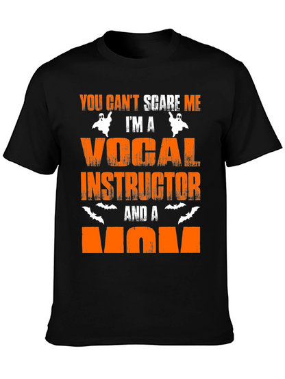 Camiseta Halloween Instructora Vocal y Mamá