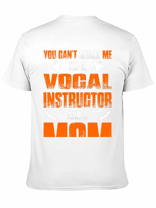Camiseta Halloween Instructora Vocal y Mamá