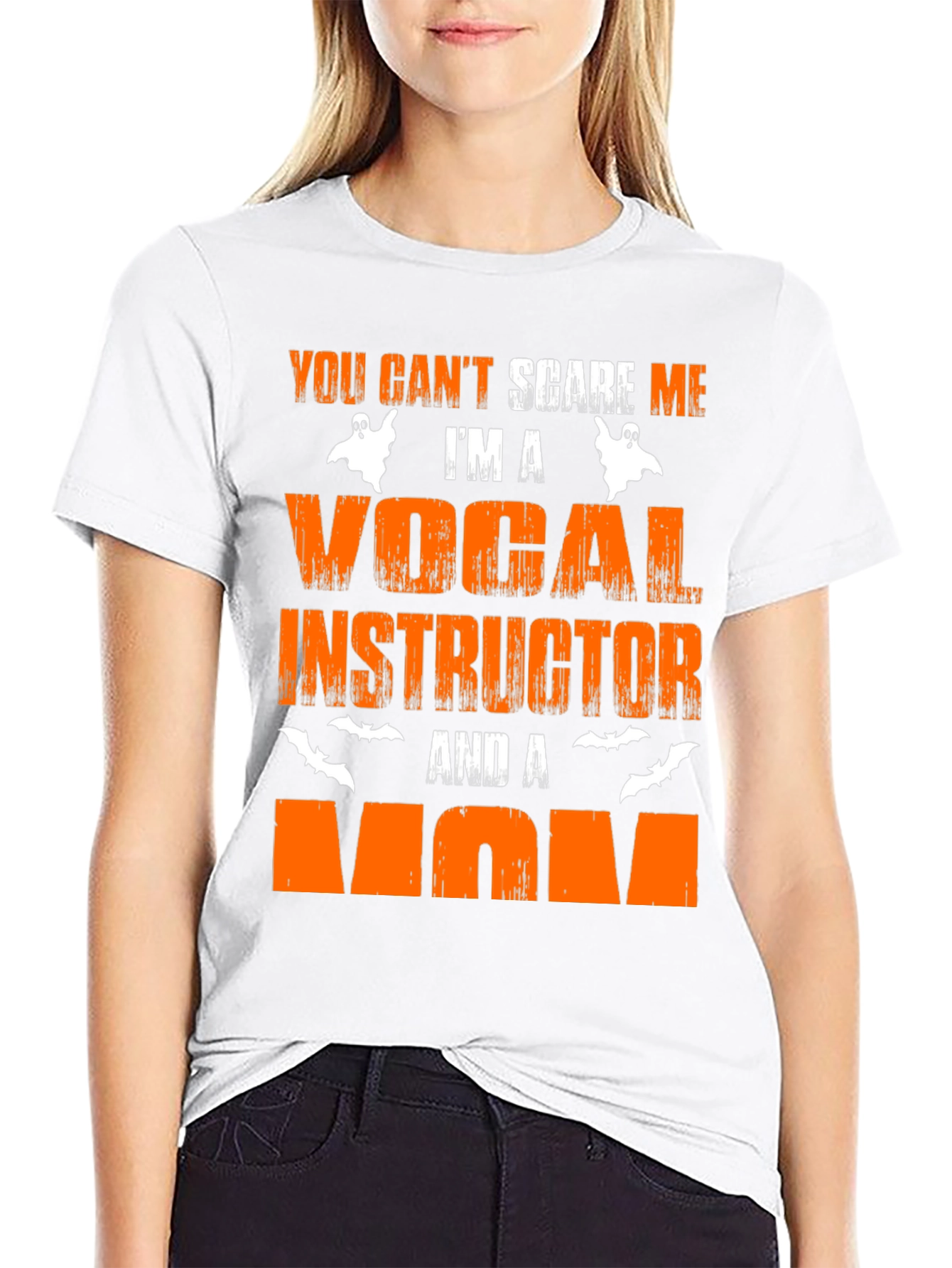 Camiseta Halloween Instructora Vocal y Mamá