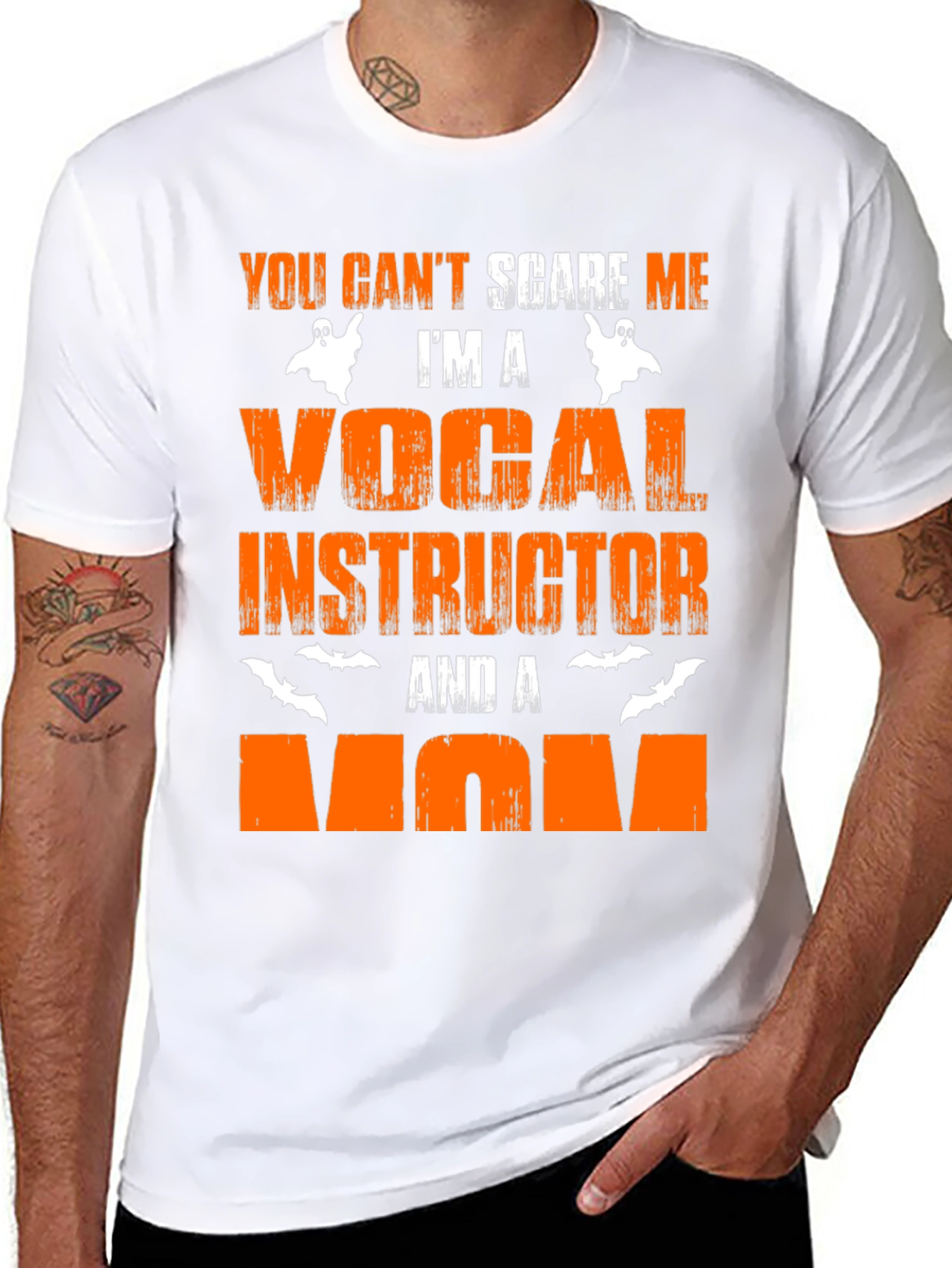 Camiseta Halloween Instructora Vocal y Mamá