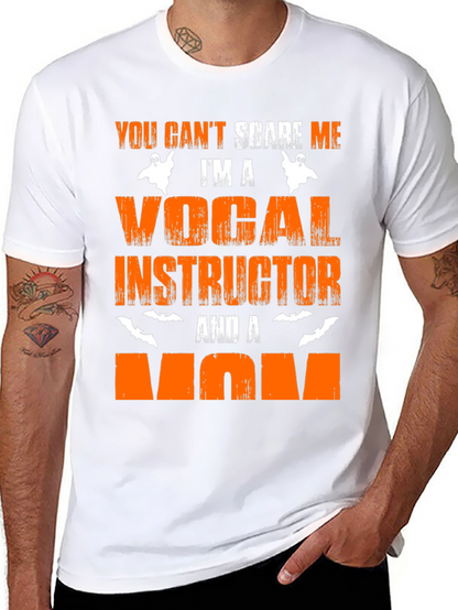 Camiseta Halloween Instructora Vocal y Mamá
