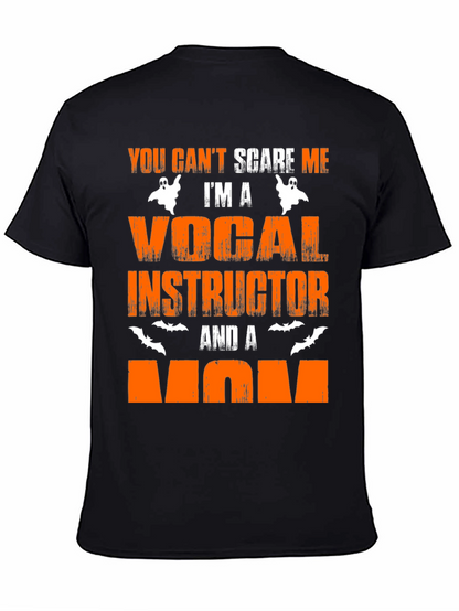 Camiseta Halloween Instructora Vocal y Mamá