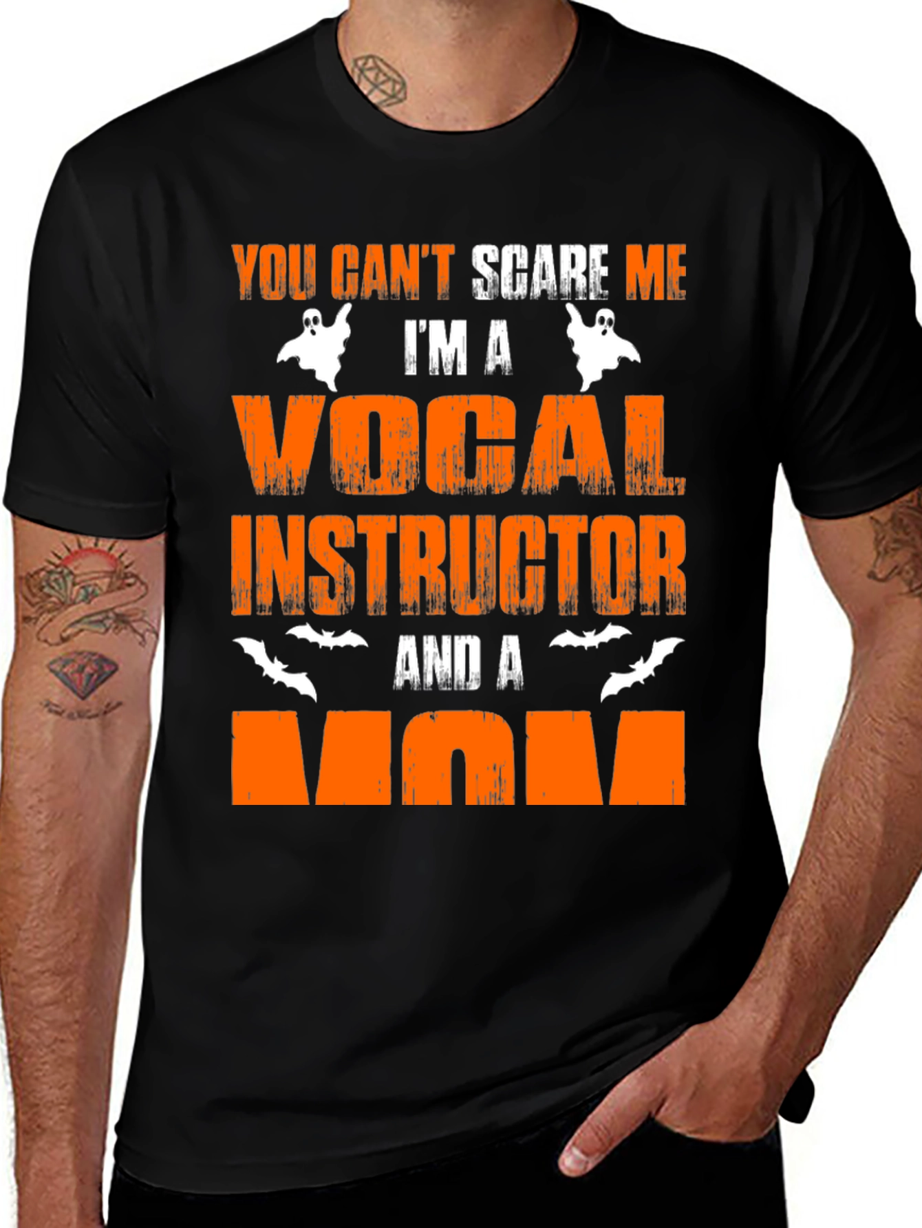 Camiseta Halloween Instructora Vocal y Mamá