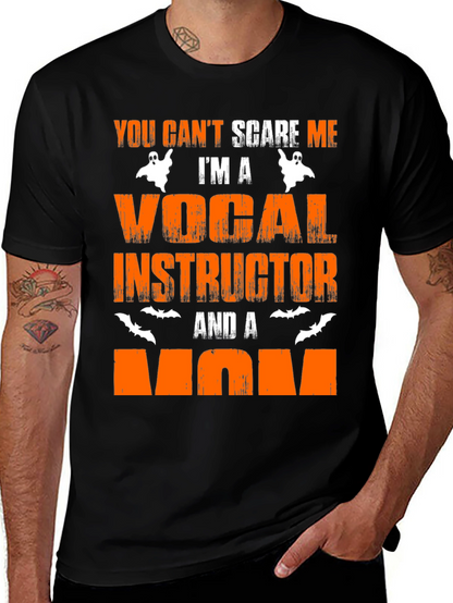 Camiseta Halloween Instructora Vocal y Mamá