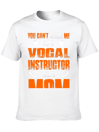 Camiseta Halloween Instructora Vocal y Mamá