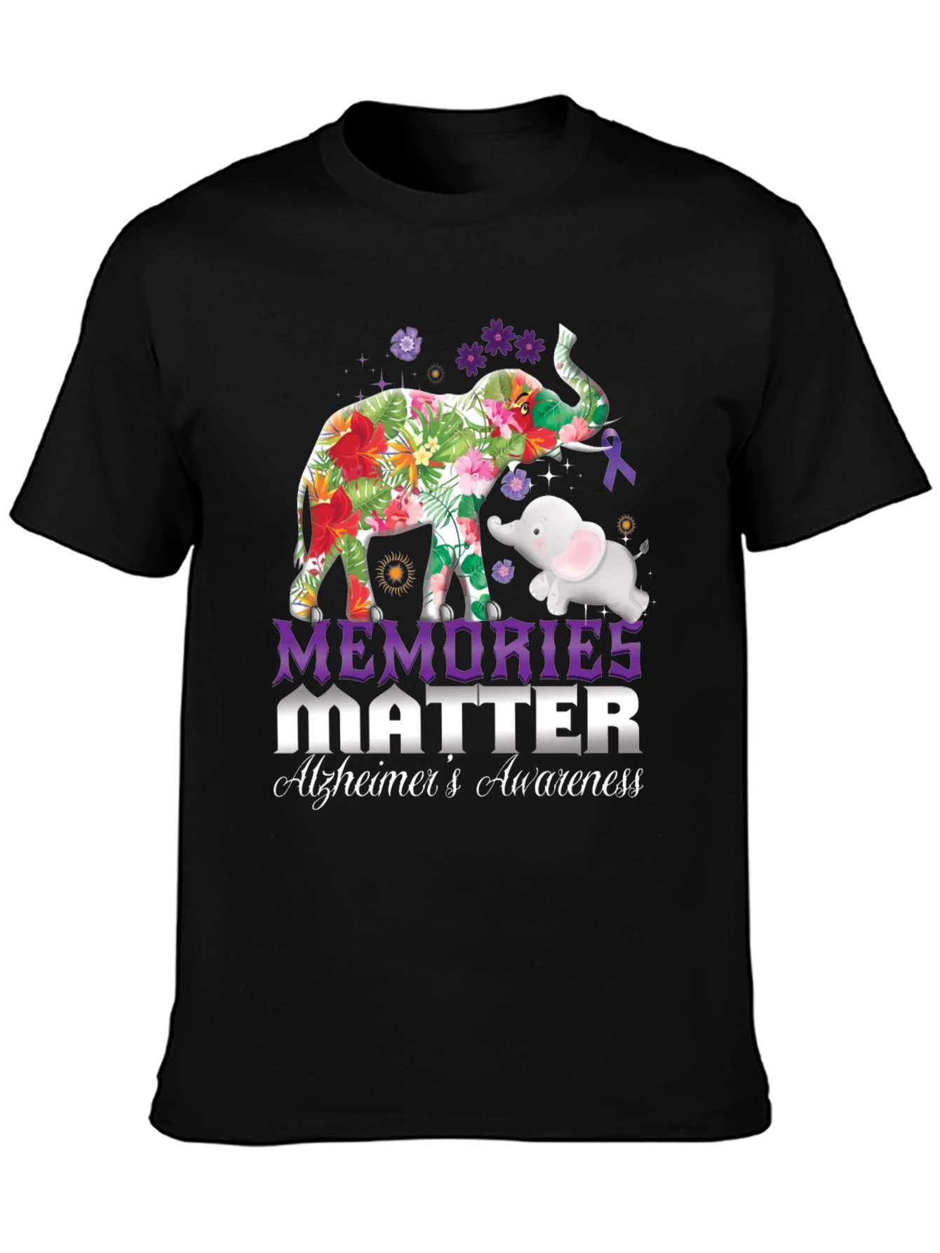 Camiseta Concientización Alzheimer Memories Matter
