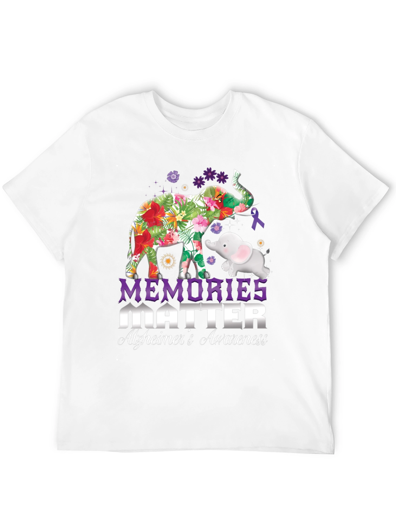 Camiseta Concientización Alzheimer Memories Matter