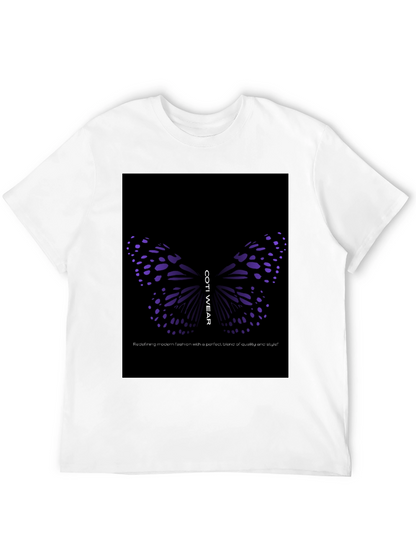 Camiseta Negra con Diseño de Mariposa Coti Wear