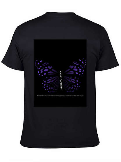 Camiseta Negra con Diseño de Mariposa Coti Wear