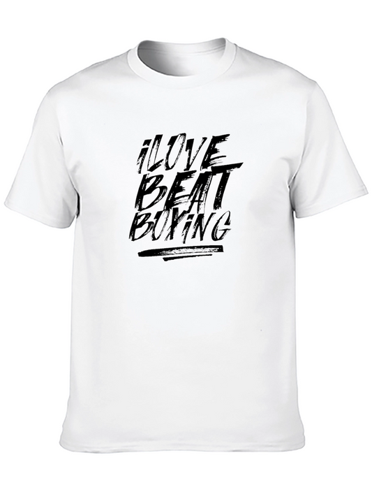 Camiseta Negra I Love Beat Boxing