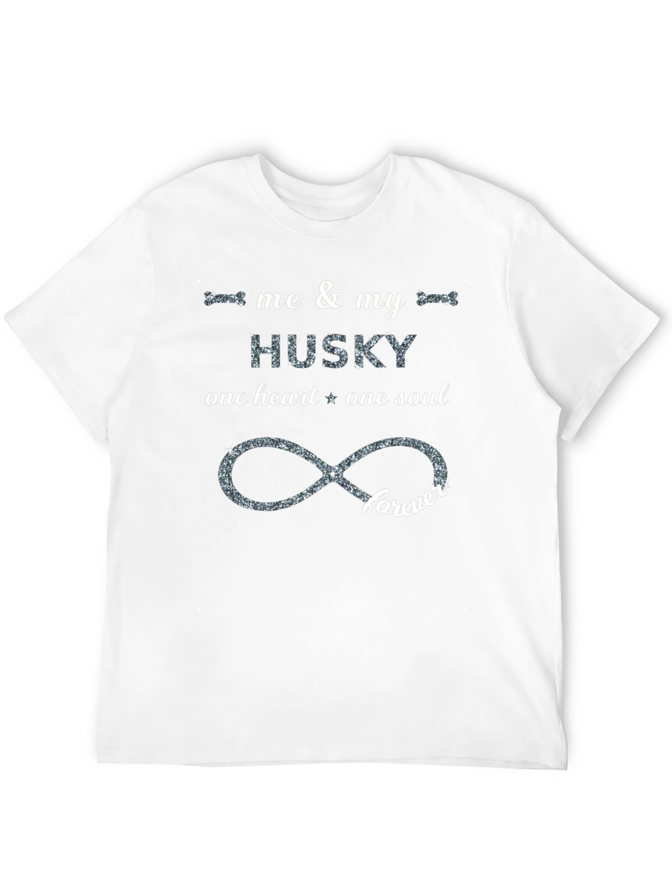 Camiseta Negra Me & My Husky