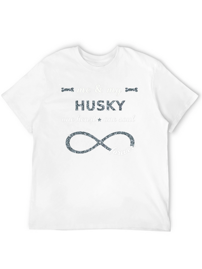 Camiseta Negra Me & My Husky
