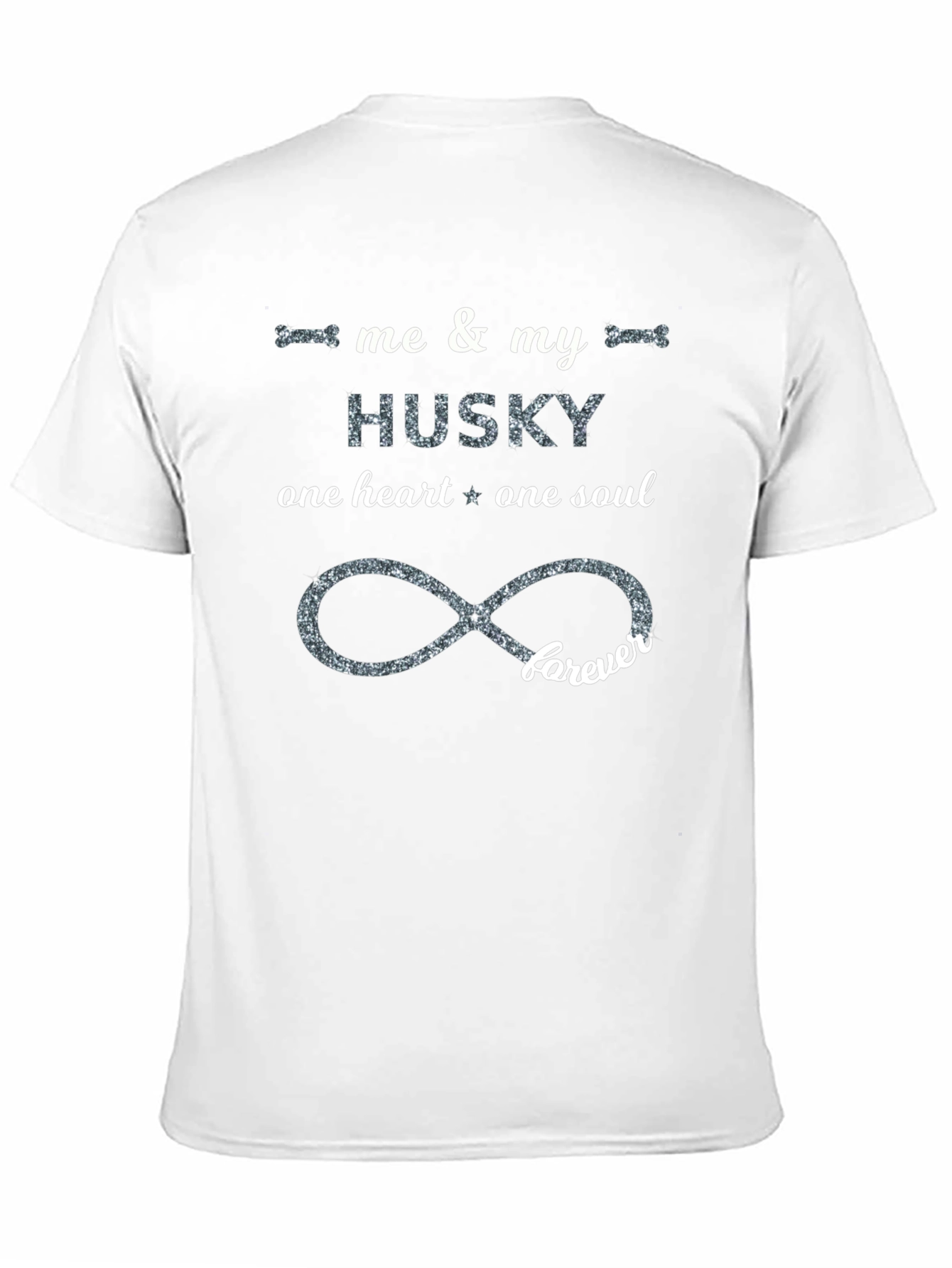 Camiseta Negra Me & My Husky