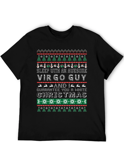 Camiseta Navideña Virgo Guy