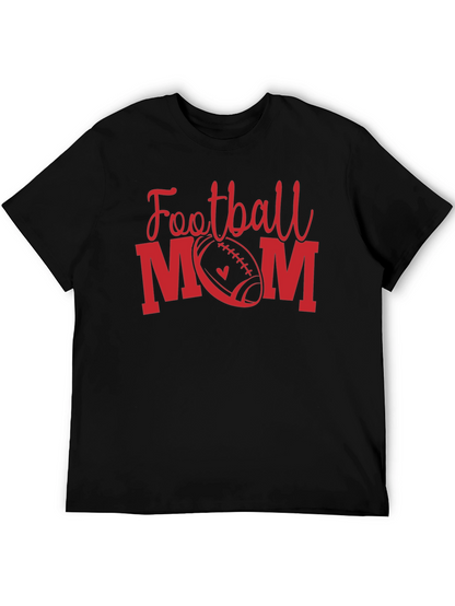 Camiseta Negra Football Mom