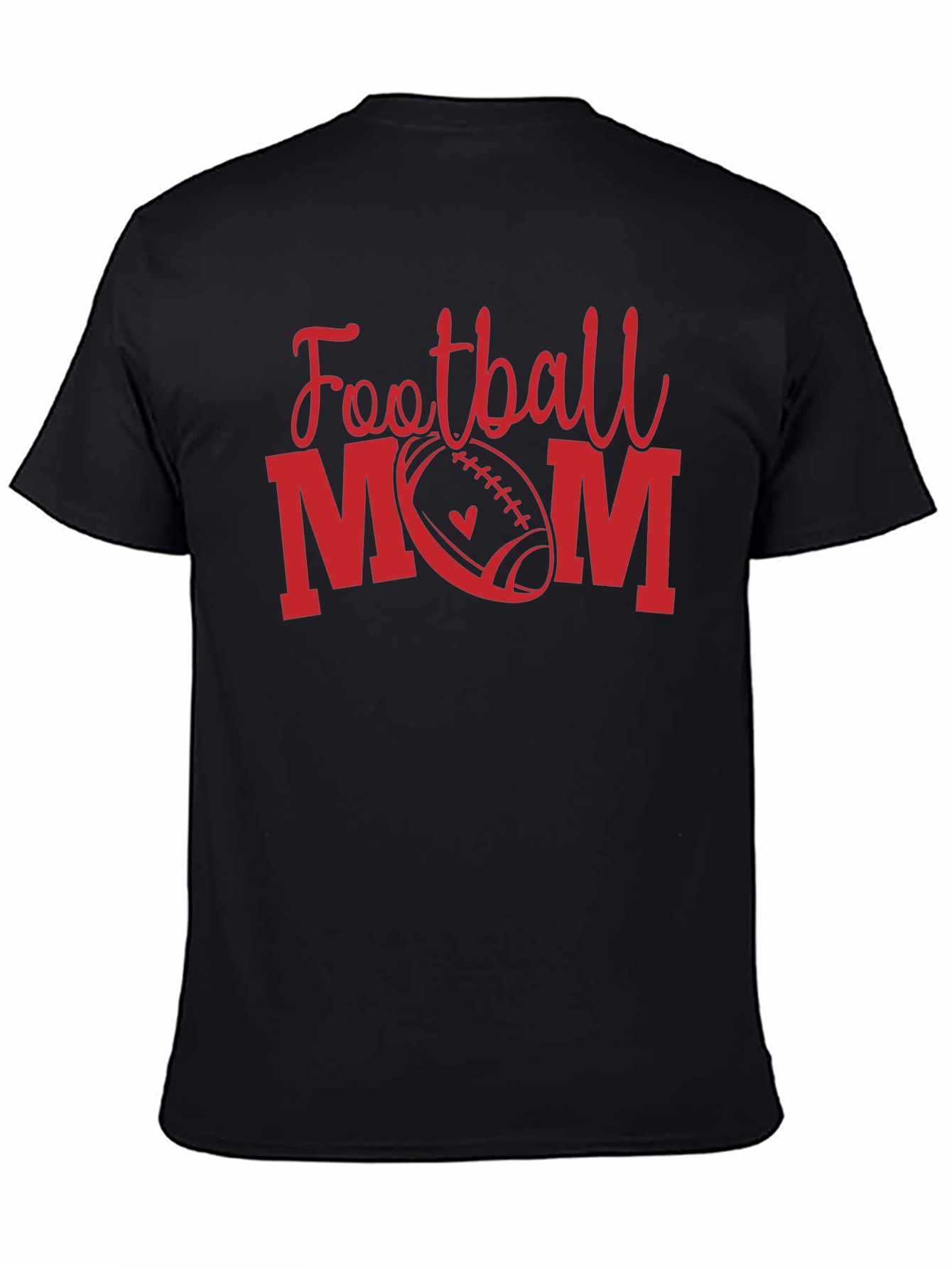 Camiseta Negra Football Mom
