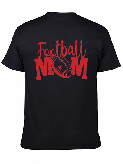 Camiseta Negra Football Mom