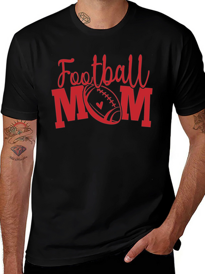 Camiseta Negra Football Mom