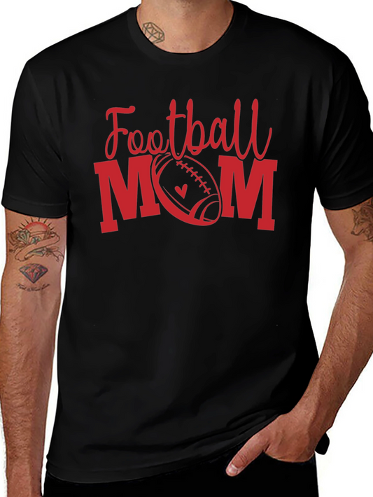 Camiseta Negra Football Mom