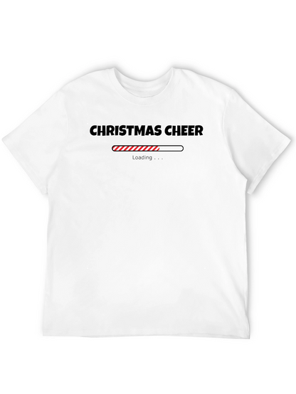 Camiseta Negra Christmas Cheer en Carga