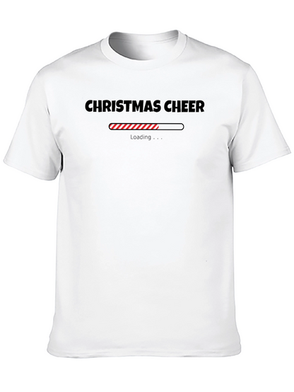 Camiseta Negra Christmas Cheer en Carga