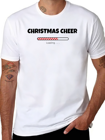 Camiseta Negra Christmas Cheer en Carga
