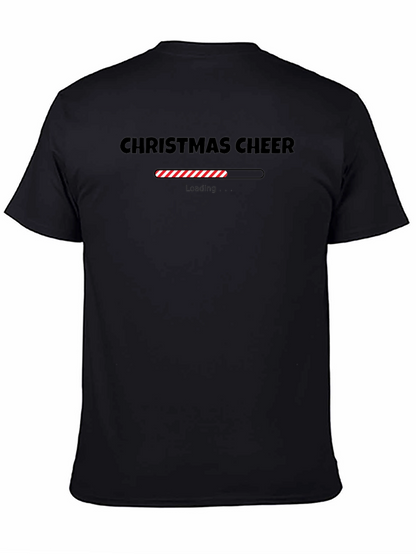Camiseta Negra Christmas Cheer en Carga