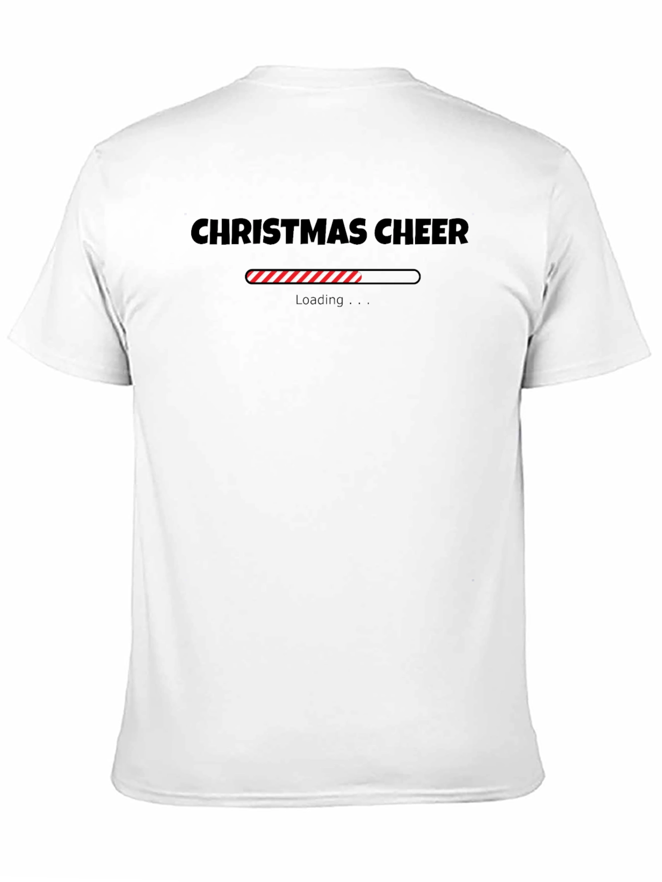 Camiseta Negra Christmas Cheer en Carga